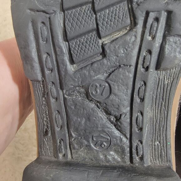 Rieker Felicitas Lace Up Side Zip Combat Boot Brown Multicolor EU 37 US 6-6.5 - Picture 15 of 16